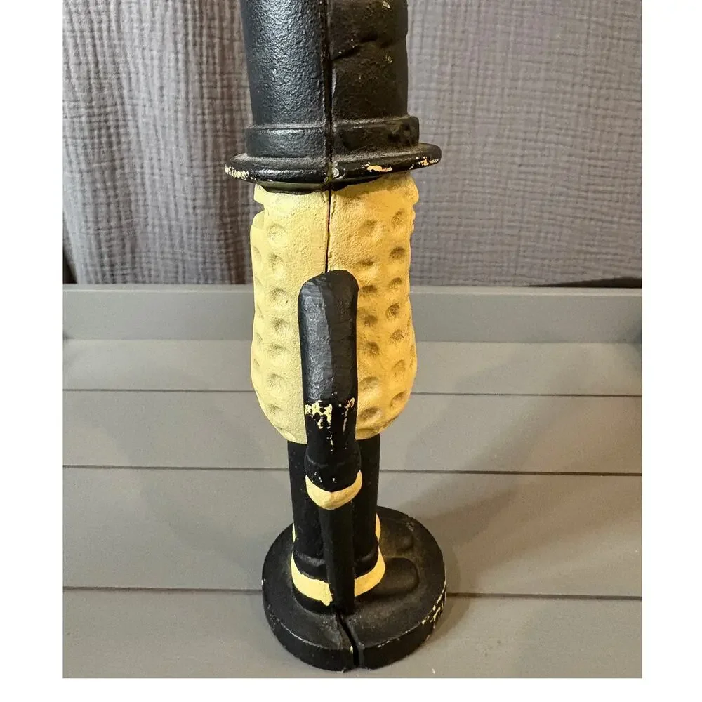 Mr. Peanut Planters Nut Cast Iron Coin Bank